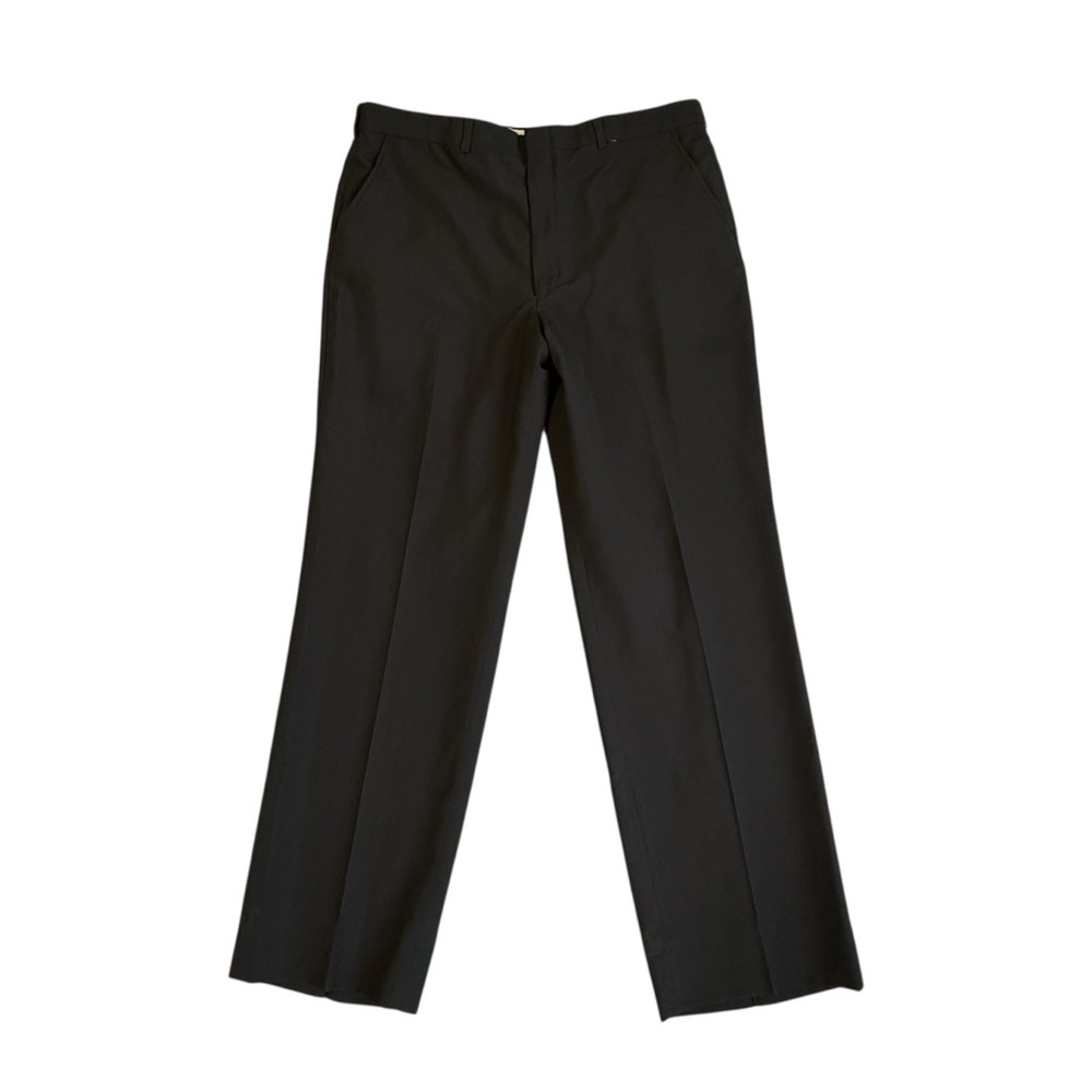 Adams Row Men’s Classic Creased Black Dress Pants Size 36 #1844
